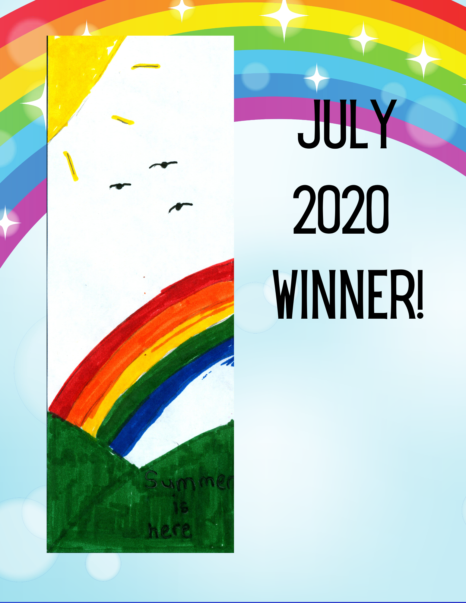 July 2020 Winner