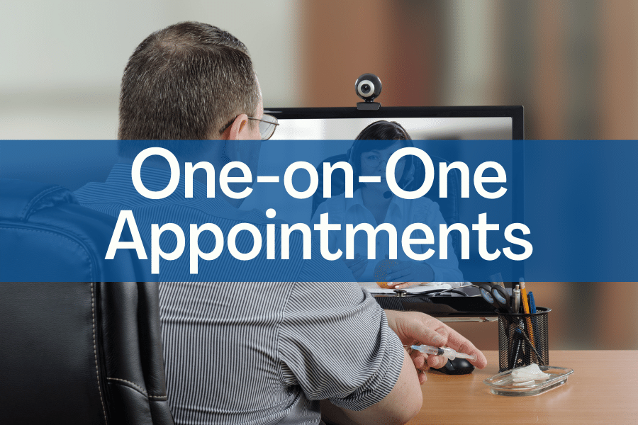 One-on-One Appointments