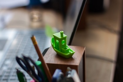 Photo of 3D printed boat figurine