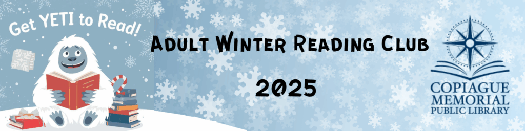 Get YETI to Read Adult Winter Reading Club 2025