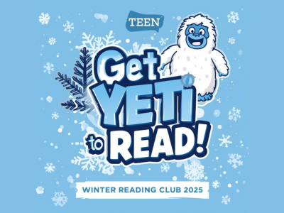 Get YETI to Read! Teen Winter Reading Club 2025