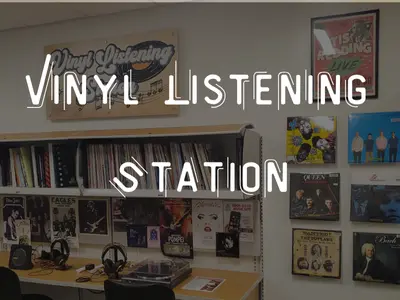 Vinyl Listening Station!